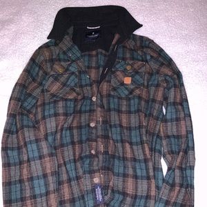 mens heavyweight camping flannel